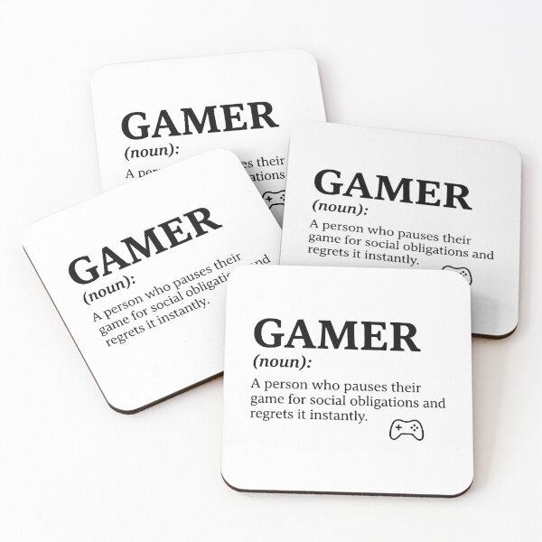 Item preview, Gamer Noun Pauses Game Regrets Gaming designed and sold by Klamottenlabor.