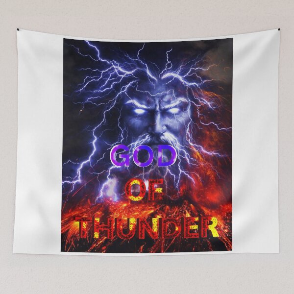 Item preview, Zeus Lightning & Volcanic Fire Graphic designed and sold by GRoeDesigns.