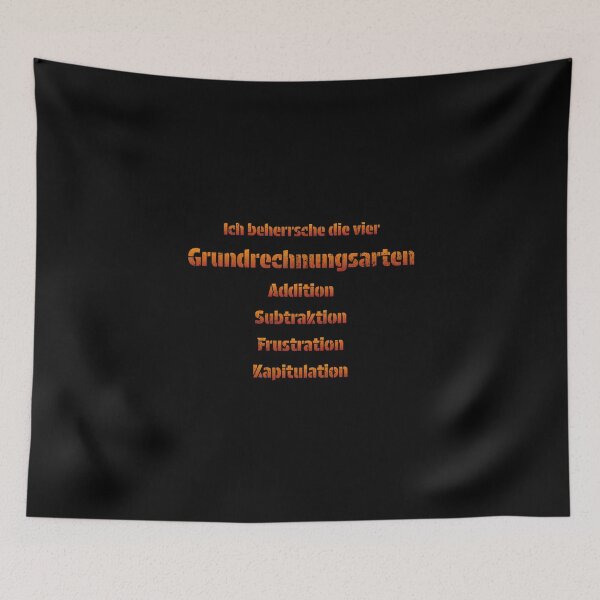 Item preview, I have mastered the four basic arithmetic operations: addition, subtraction, frustration, and surrender. designed and sold by Pflugart.