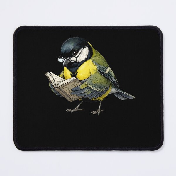 Item preview, Funny Great Tit Reading Book Bird Lover Birding designed and sold by TerryConnells.