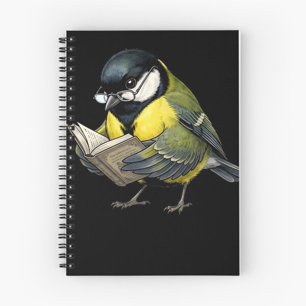 Item preview, Funny Great Tit Reading Book Bird Lover Birding designed and sold by TerryConnells.
