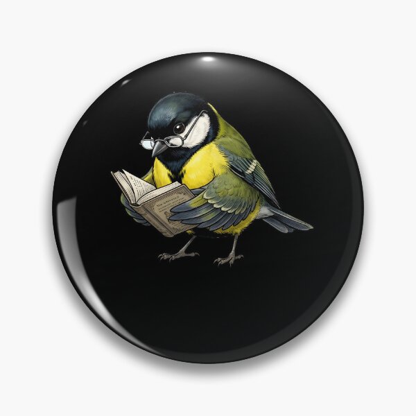 Item preview, Funny Great Tit Reading Book Bird Lover Birding designed and sold by TerryConnells.