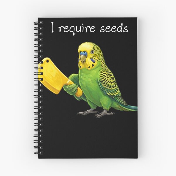 Item preview, Funny Green Budgerigar Parrot Require Seeds Bird Lover designed and sold by TerryConnells.
