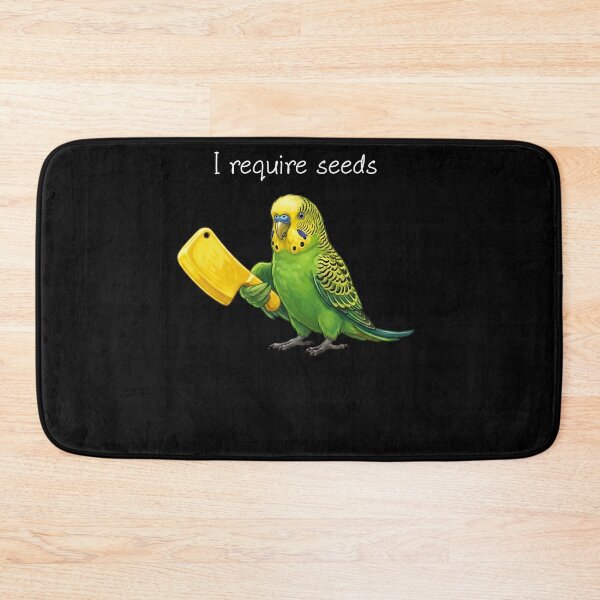 Item preview, Funny Green Budgerigar Parrot Require Seeds Bird Lover designed and sold by TerryConnells.