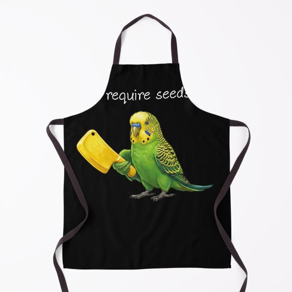 Item preview, Funny Green Budgerigar Parrot Require Seeds Bird Lover designed and sold by TerryConnells.