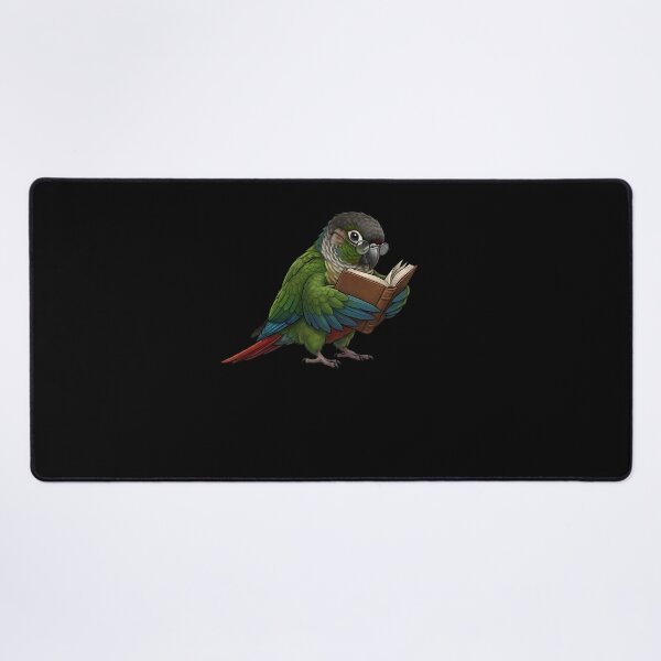 Item preview, Funny Green Cheek Conure Parrots Reading Book Bird Lover designed and sold by TerryConnells.