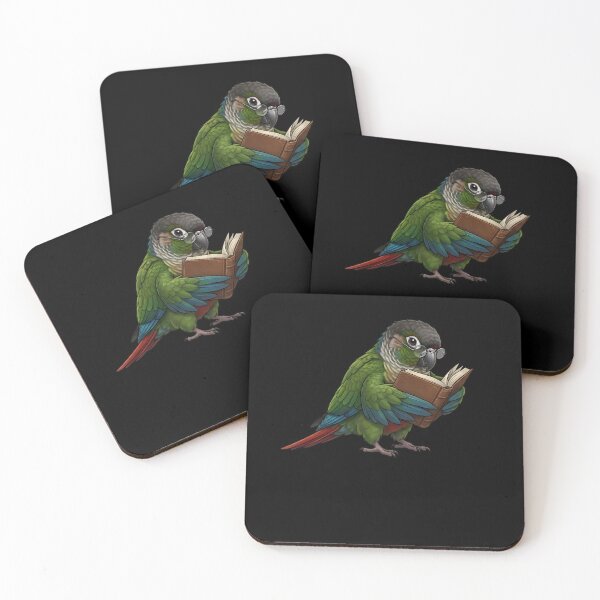 Item preview, Funny Green Cheek Conure Parrots Reading Book Bird Lover designed and sold by TerryConnells.
