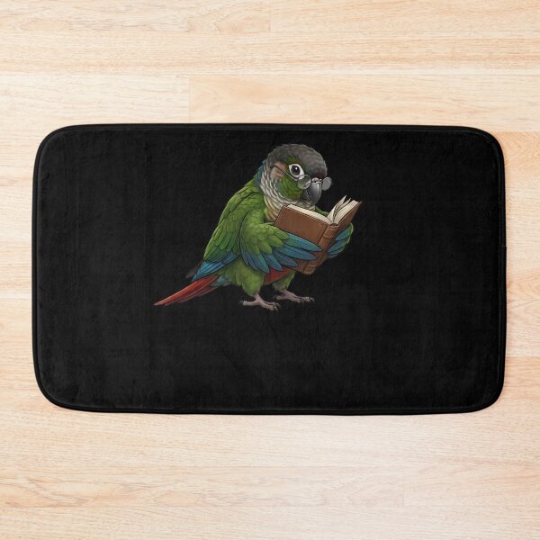 Item preview, Funny Green Cheek Conure Parrots Reading Book Bird Lover designed and sold by TerryConnells.