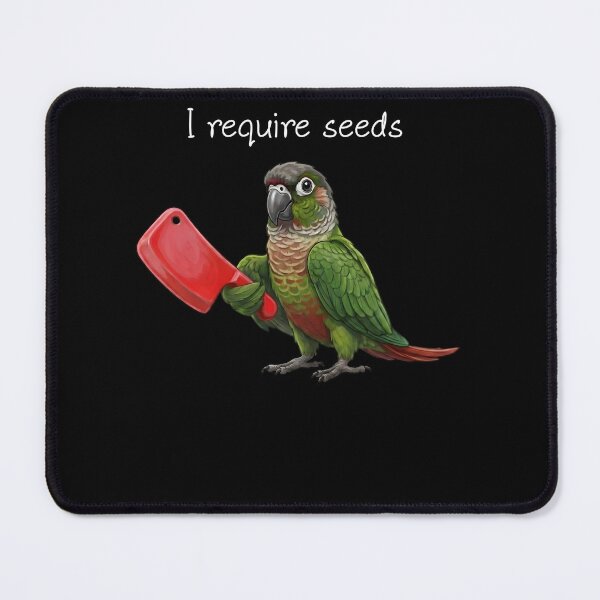Item preview, Funny Green Cheek Conure Parrot Require Seeds Bird Lover designed and sold by TerryConnells.