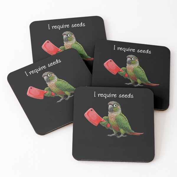 Item preview, Funny Green Cheek Conure Parrot Require Seeds Bird Lover designed and sold by TerryConnells.