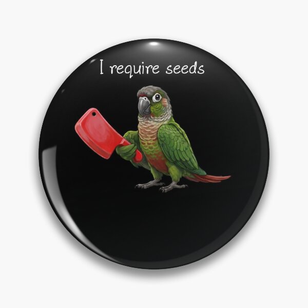 Item preview, Funny Green Cheek Conure Parrot Require Seeds Bird Lover designed and sold by TerryConnells.