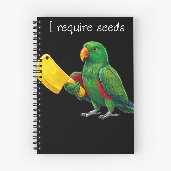 Item preview, Funny Green Eclectus Parrot Require Seeds Bird Lover designed and sold by TerryConnells.