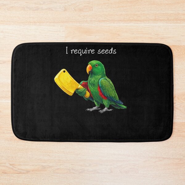 Item preview, Funny Green Eclectus Parrot Require Seeds Bird Lover designed and sold by TerryConnells.