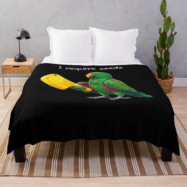 Item preview, Funny Green Eclectus Parrot Require Seeds Bird Lover designed and sold by TerryConnells.