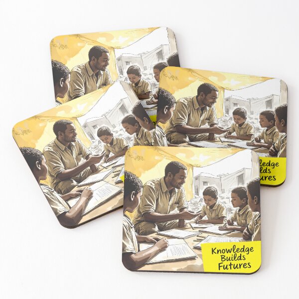 Item preview, "Knowledge Builds Futures — Learn, Rise, Rebuild" designed and sold by Creative-RE.