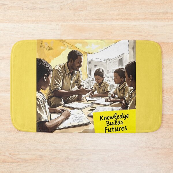Item preview, "Knowledge Builds Futures — Learn, Rise, Rebuild" designed and sold by Creative-RE.