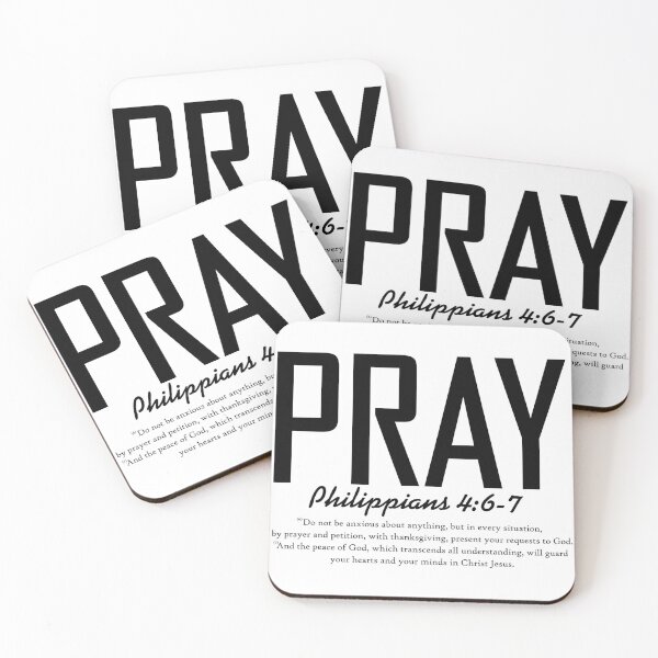 Item preview, Pray Inspirational Quote Bible Verse Design designed and sold by Gallory Hive.