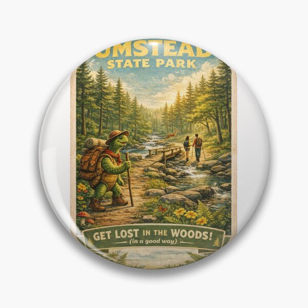 Item preview, William B Umstead State Park North Carolina Woodland Trail designed and sold by Places On Earth.
