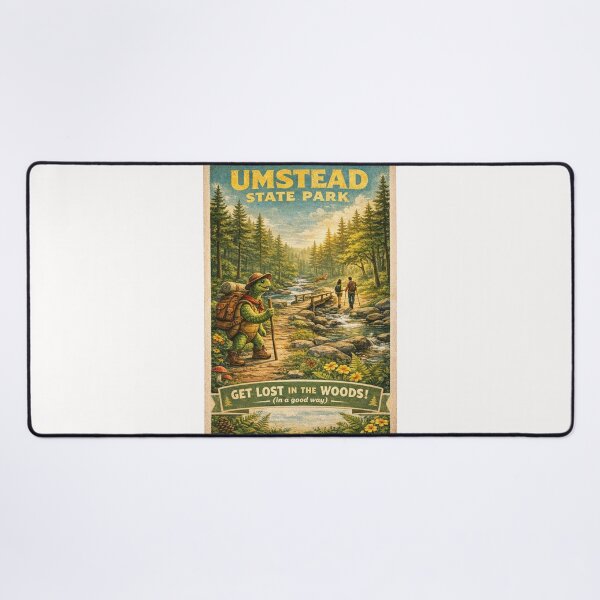 Item preview, William B Umstead State Park North Carolina Woodland Trail designed and sold by Places On Earth.