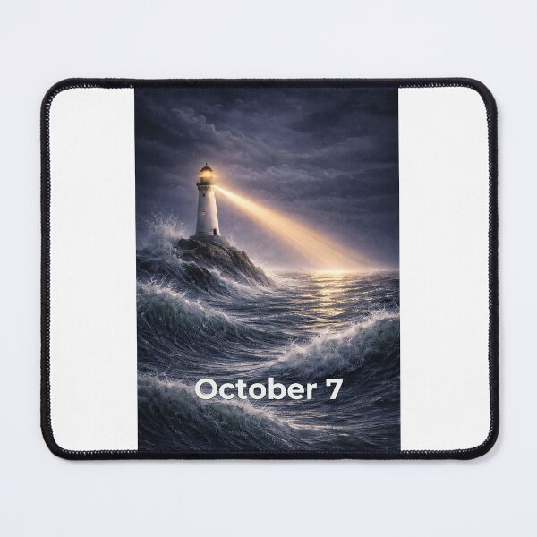 Item preview, Lighthouse of Hope – October 7 designed and sold by ariksworld.