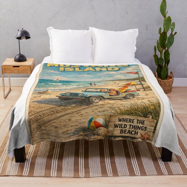 Item preview, Mustang Island Texas Gulf Coast Beach Road Scene designed and sold by Places On Earth.