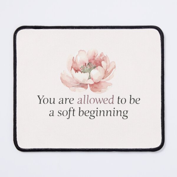Item preview, Soft Beginning Peony Quote designed and sold by CoquetteLunaCo.