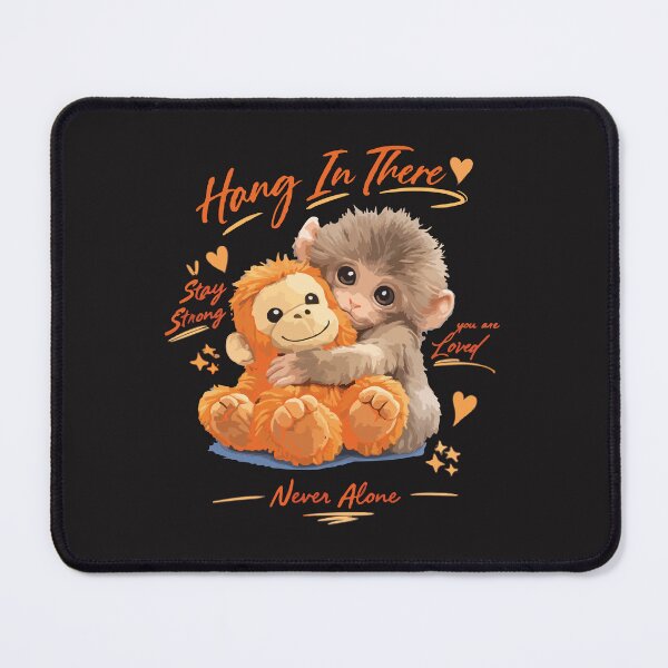 Item preview, Hang In There Stay Strong You Are Loved Cute Comfort Animal Motivation Design designed and sold by kiralynstration.
