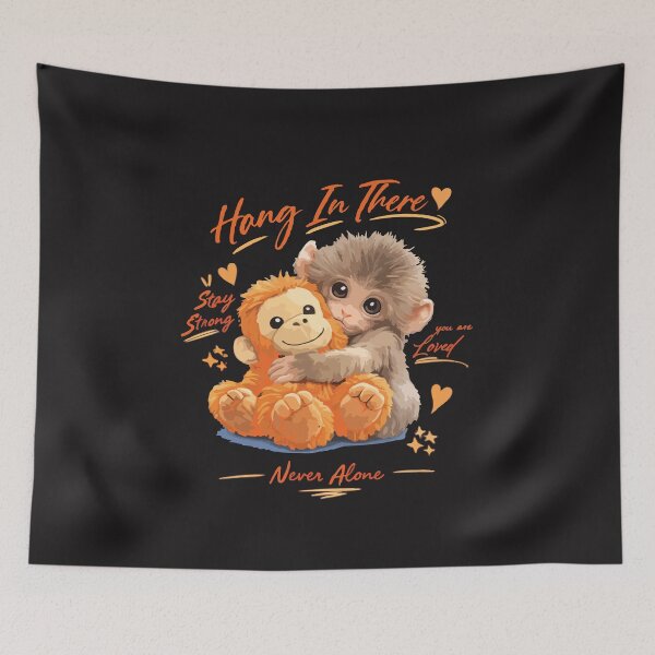 Item preview, Hang In There Stay Strong You Are Loved Cute Comfort Animal Motivation Design designed and sold by kiralynstration.