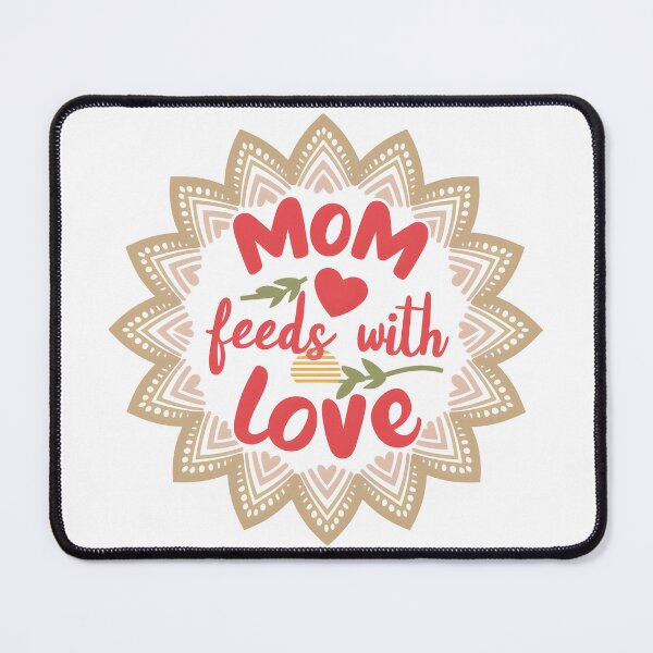 Item preview, Chef Mom Gift – Mom Feeds With Love Cooking Mom Design designed and sold by CyfroweMysli.