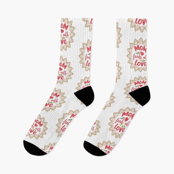 Item preview, Chef Mom Gift – Mom Feeds With Love Cooking Mom Design designed and sold by CyfroweMysli.