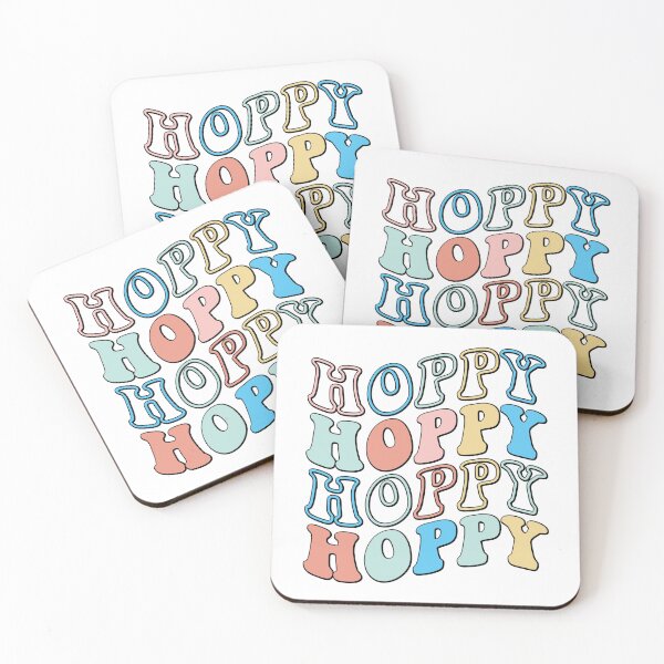 Item preview, Retro Pastel Happy Happy Happy designed and sold by QuietBloom80.