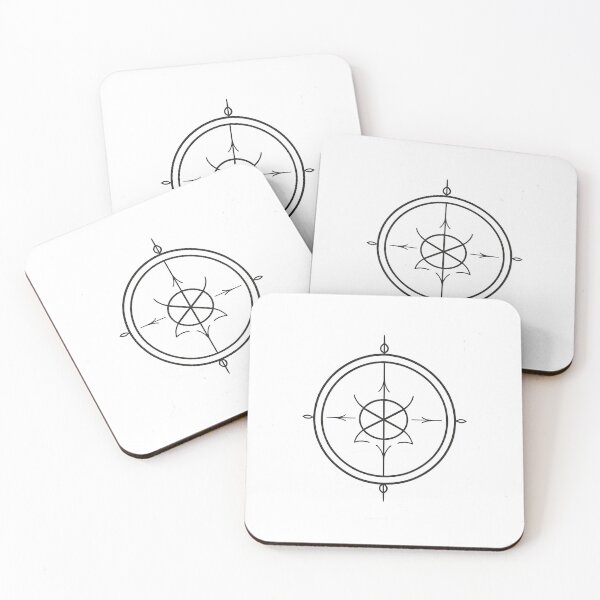 Item preview, Minimal Sacred Geometry Thai Symbol – Spiritual Balance Line Art designed and sold by ArtnarongDesign.
