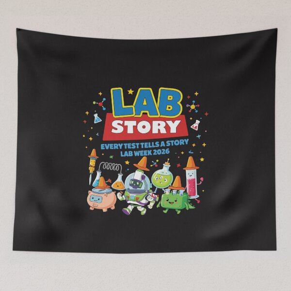 Item preview, Lab Story Lab Week 2026 Medical Laboratory Technician Team designed and sold by kiralynstration.