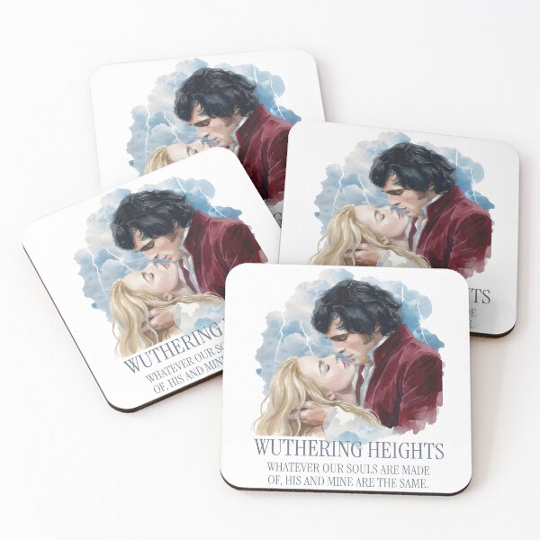 Item preview, Wuthering Heights Romantic Quote designed and sold by HappyHedgeTees.