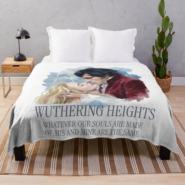 Item preview, Wuthering Heights Romantic Quote designed and sold by HappyHedgeTees.