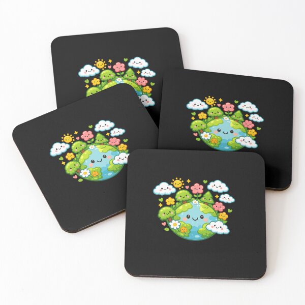 Item preview, Tiny Planet With Happy Trees designed and sold by Paninides.