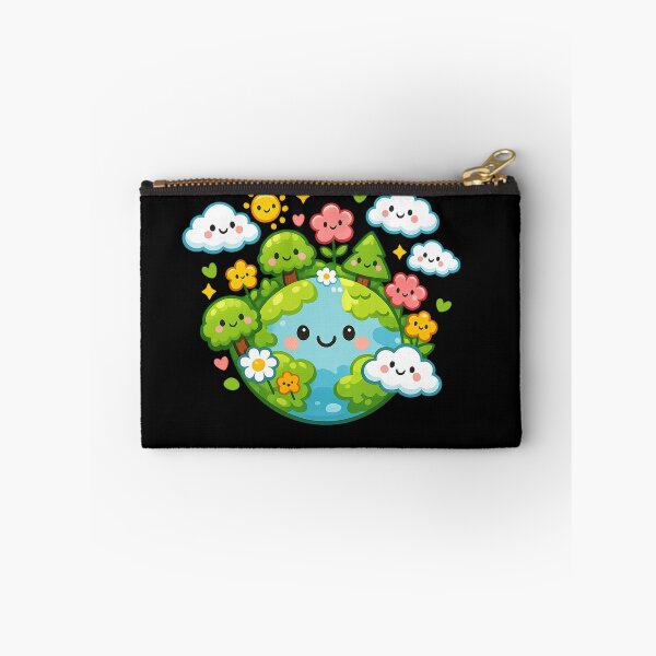 Item preview, Tiny Planet With Happy Trees designed and sold by Paninides.