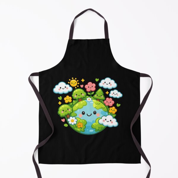 Item preview, Tiny Planet With Happy Trees designed and sold by Paninides.