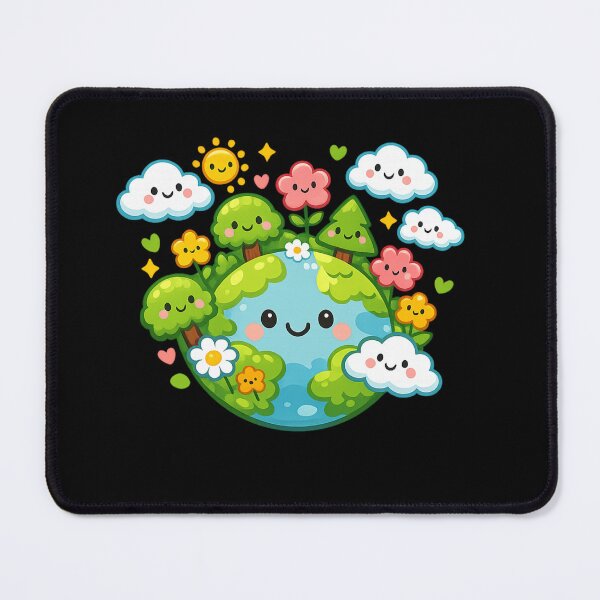 Item preview, Tiny Planet With Happy Trees designed and sold by Paninides.