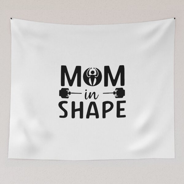 Item preview, Fitness Mom Gift – Mom In Shape Workout Humor Design designed and sold by CyfroweMysli.