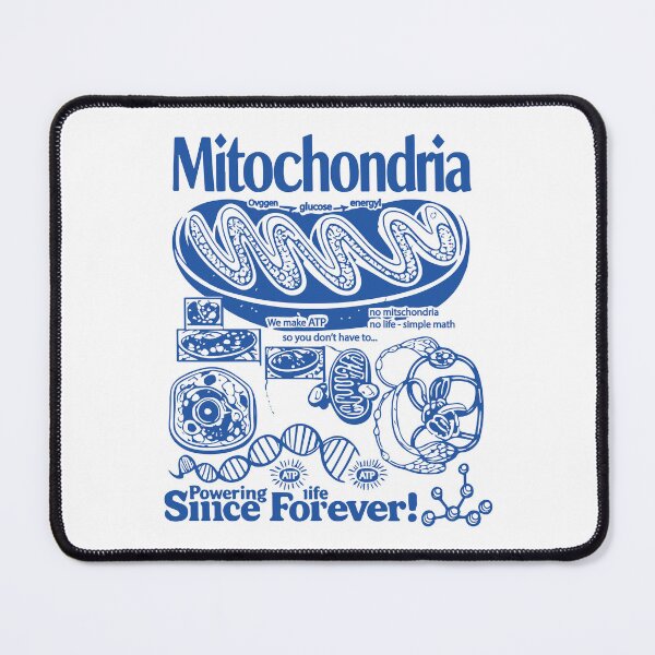 Item preview, Mitochondria: Powering Life Since Forever Retro Science designed and sold by BrownHorse90s.