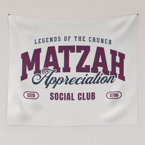 Item preview, Matzah Appreciation Club - Passover Pesach designed and sold by Amber Dove Studio.