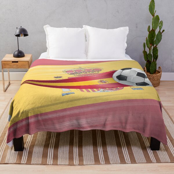 Item preview, Soccer ball with the colors of the Spain flag, realistic effect.   designed and sold by Doomko.