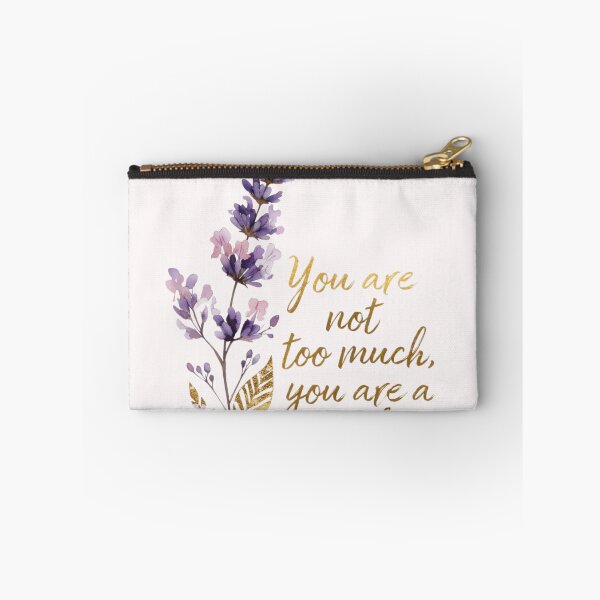 Item preview, Gentle Miracle Lavender Quote designed and sold by CoquetteLunaCo.