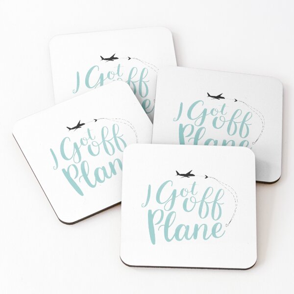 Item preview, I Got Off the Plane – FRIENDS Inspired Rachel Quote | Romantic TV Moment Typography Design designed and sold by Nene's design.