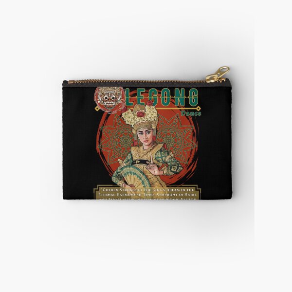 Item preview, Bali Legong Dance - Traditional Balinese Culture Vector Art designed and sold by Khanz4Design.