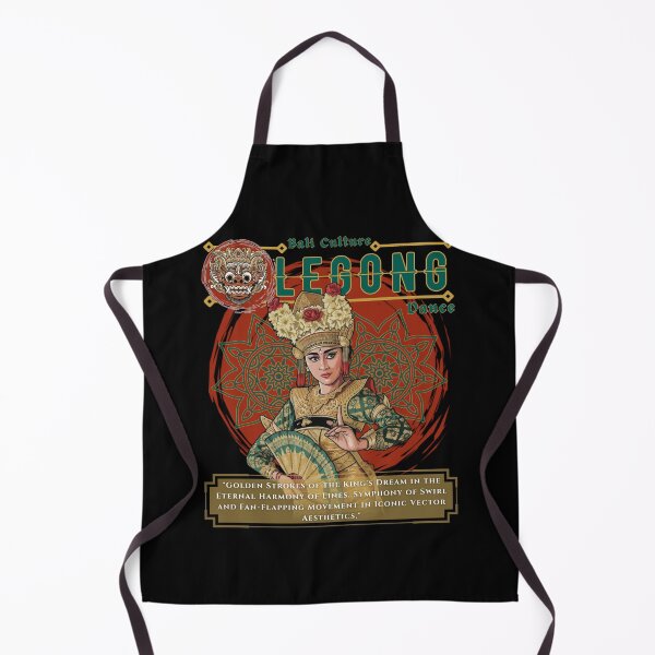 Item preview, Bali Legong Dance - Traditional Balinese Culture Vector Art designed and sold by Khanz4Design.