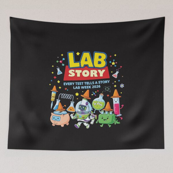 Item preview, Funny Lab Story Lab Week 2026 Science Community designed and sold by kiralynstration.