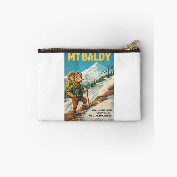 Item preview, Mount Baldy California Retro Hiking Mountain Scene designed and sold by Places On Earth.