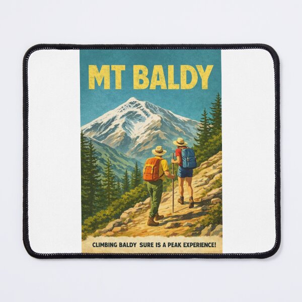 Item preview, Mount Baldy California Vintage Hiking Adventure designed and sold by Places On Earth.
